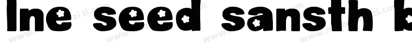 LNE Seed SansTH Bold字体转换